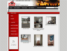 Tablet Screenshot of milarimoveis.com.br